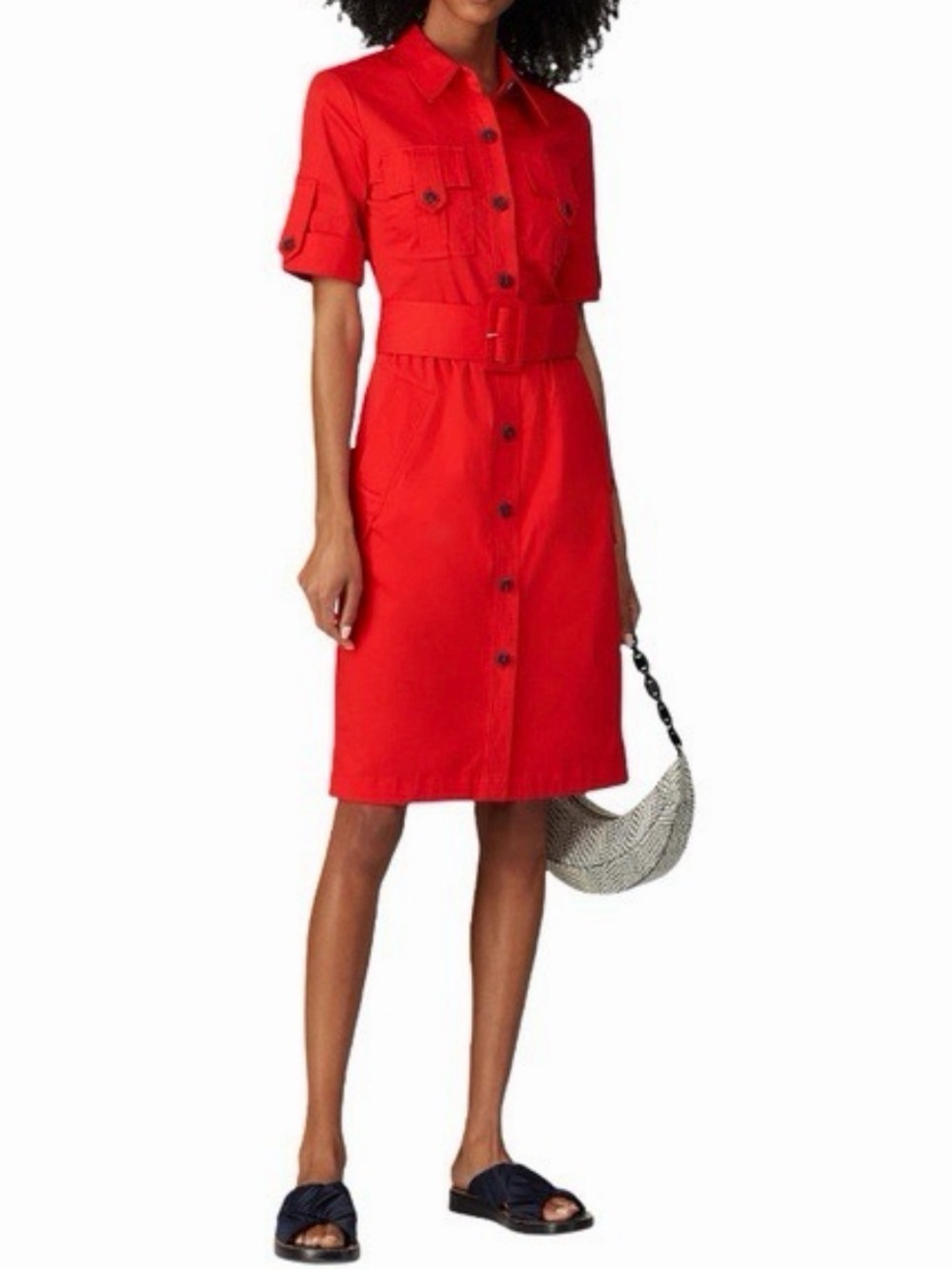 Derek Lam Collective Belted Utility Dress